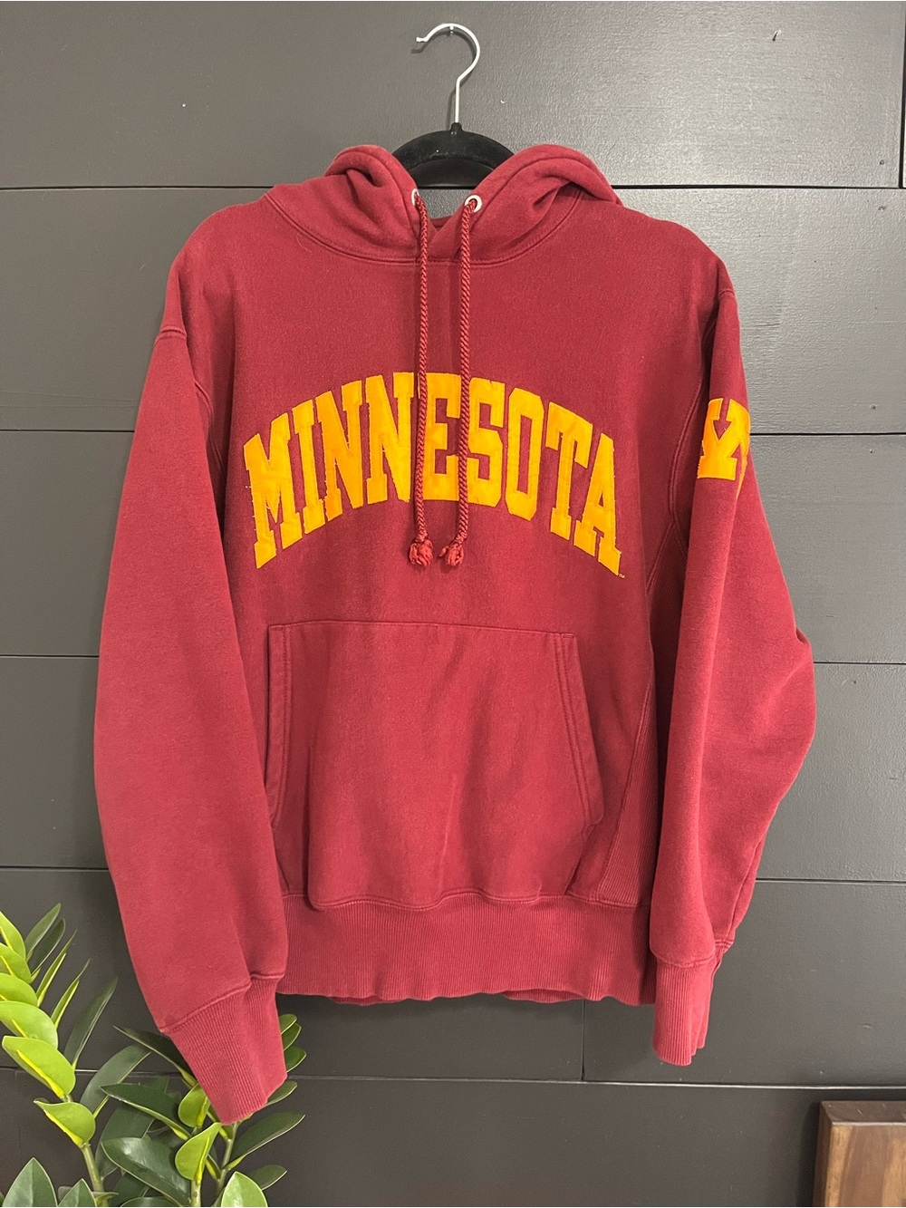 U of Minnesota College Gameday Sports Pullover Hoodie Sweatshirt Unisex Sz S EUC